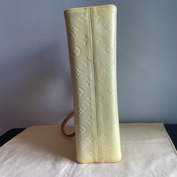 LOUIS VUITTON Monogram Patent Leather Vernis Roxbury Drive Hand Bag - Preowned - Picture 12 of 14